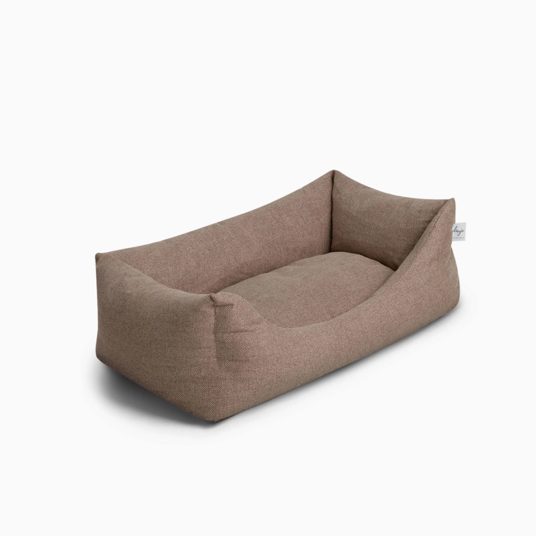 WePet.no Hundeseng Teddy Lounge True Taupe – Denjo Dogs