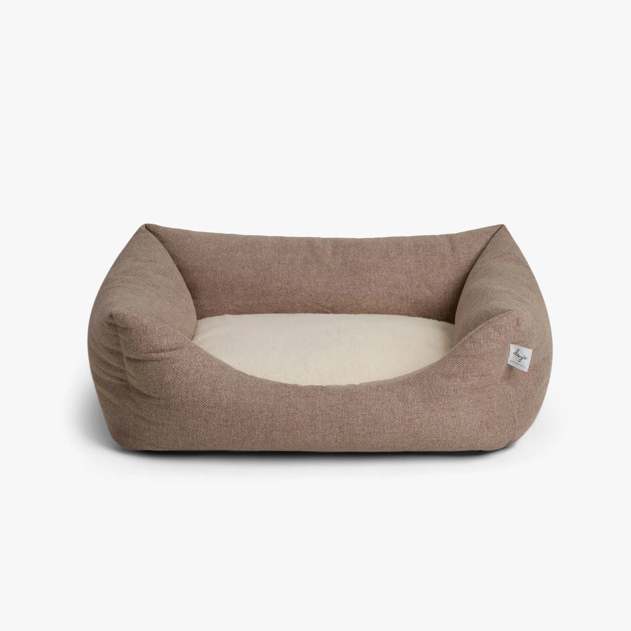 WePet.no Hundeseng Teddy Lounge True Taupe – Denjo Dogs