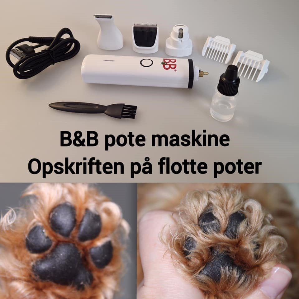 B&B Pote Klippemaskin 2i1